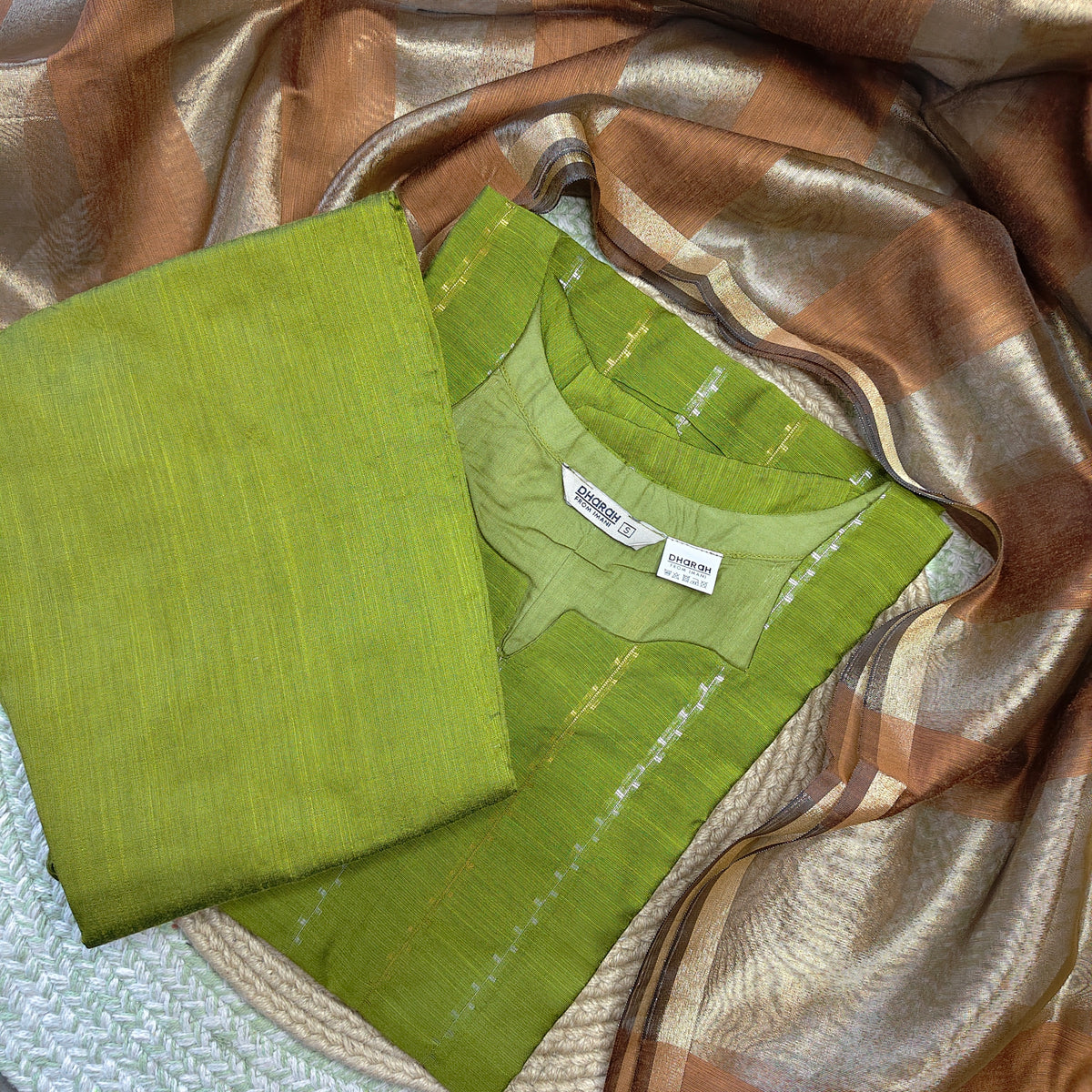 Moss Green Salwar Suit