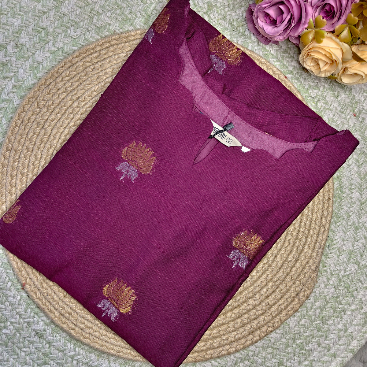 Magenta Salwar Suit