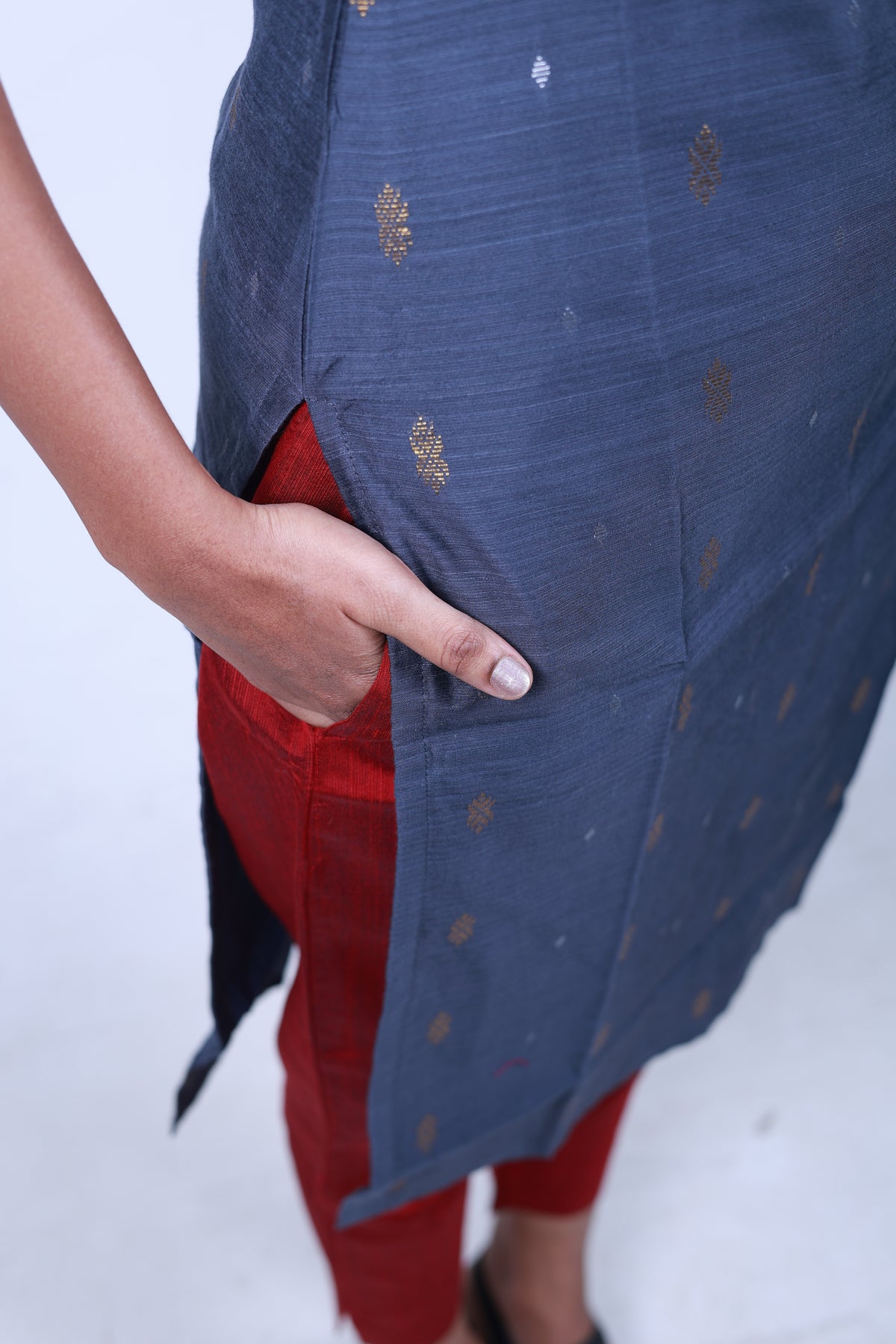 Classic Grey Salwar Suit