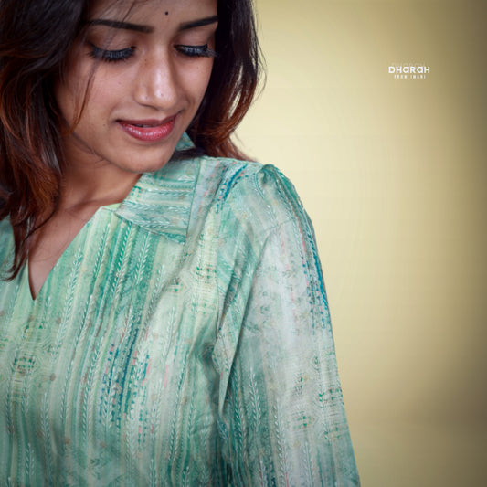 Trendy Pastal Edition Soft Fancy Cotton Kurti