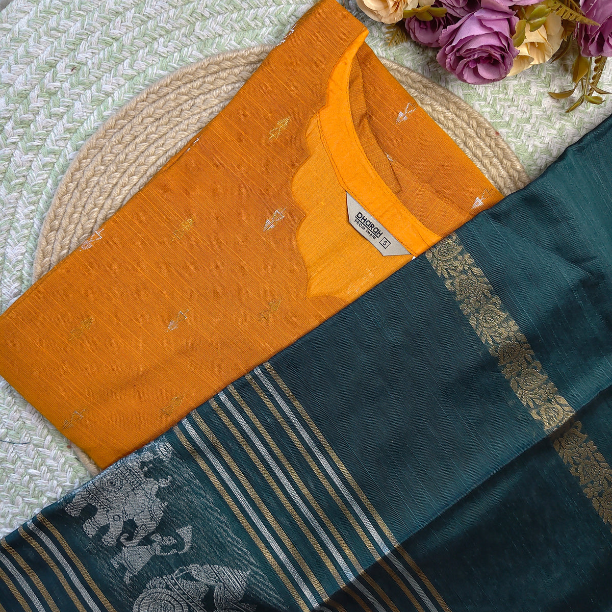 Mango Yellow Salwar Suit