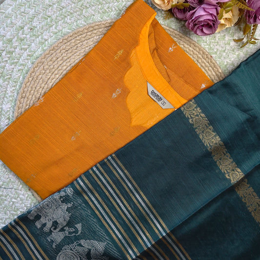Mango Yellow Salwar Suit