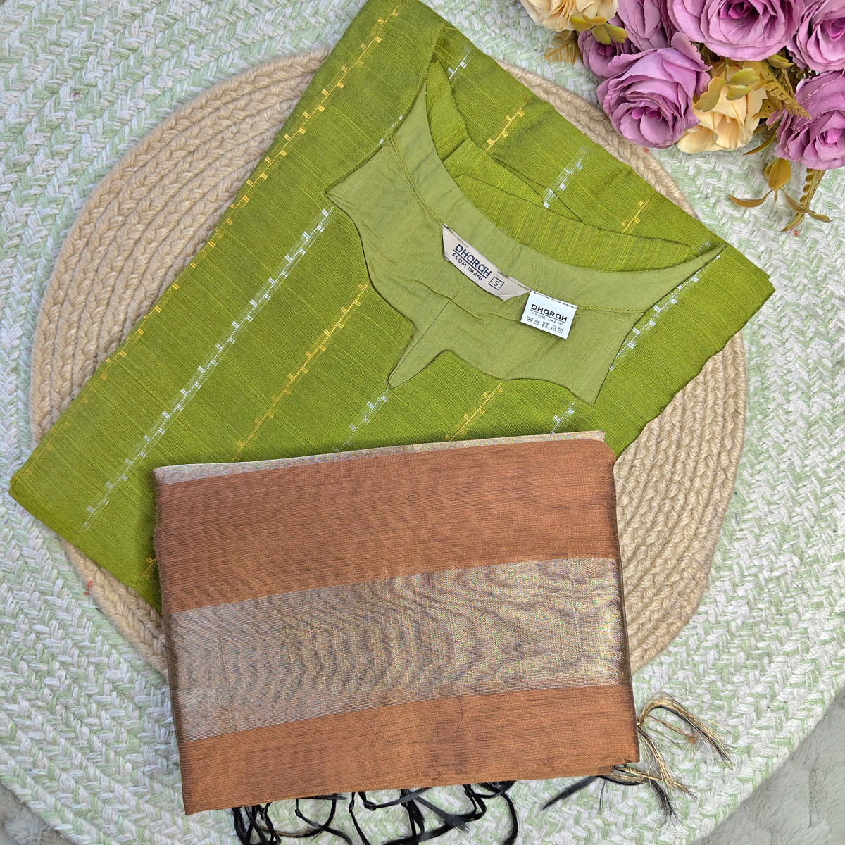 Moss Green Salwar Suit