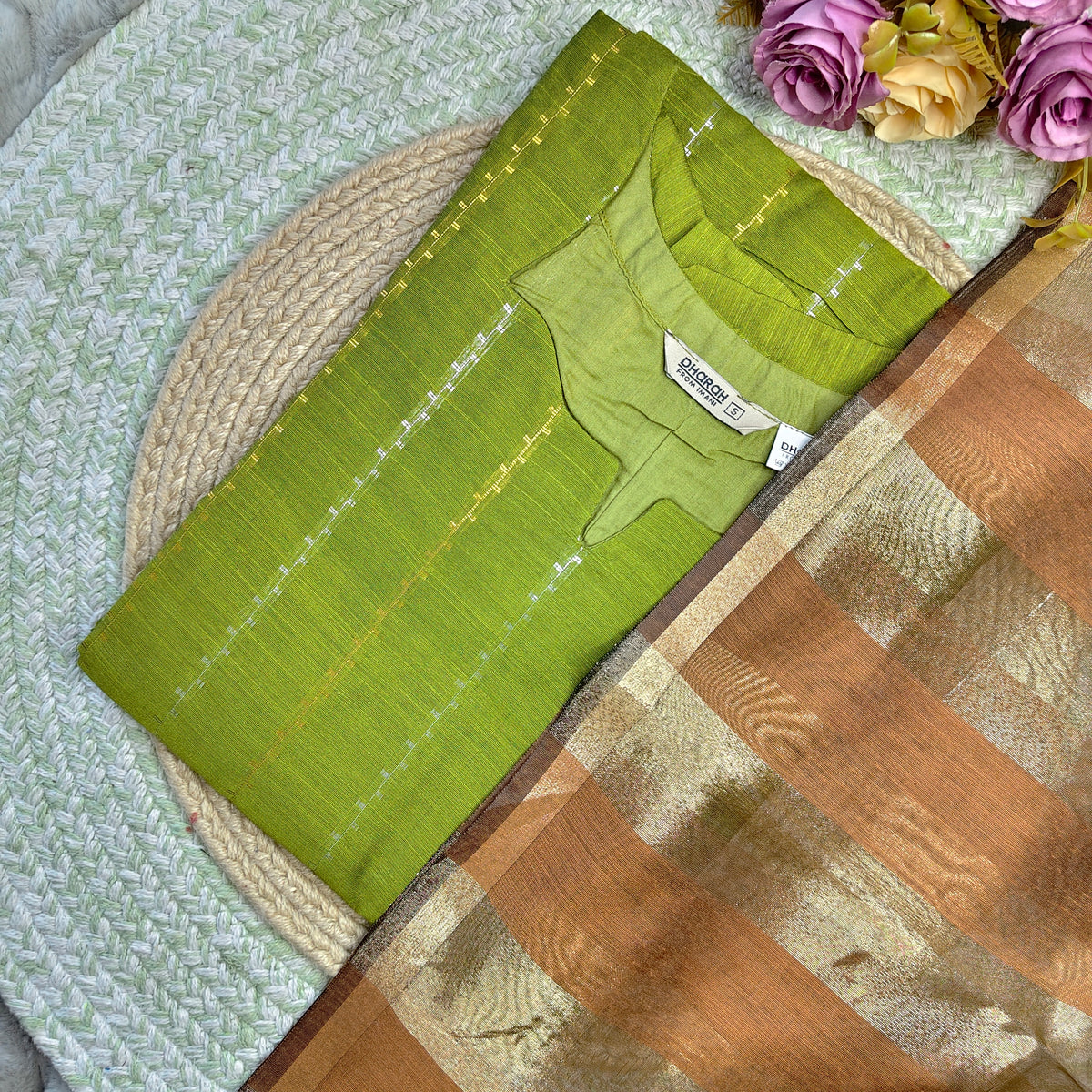 Moss Green Salwar Suit