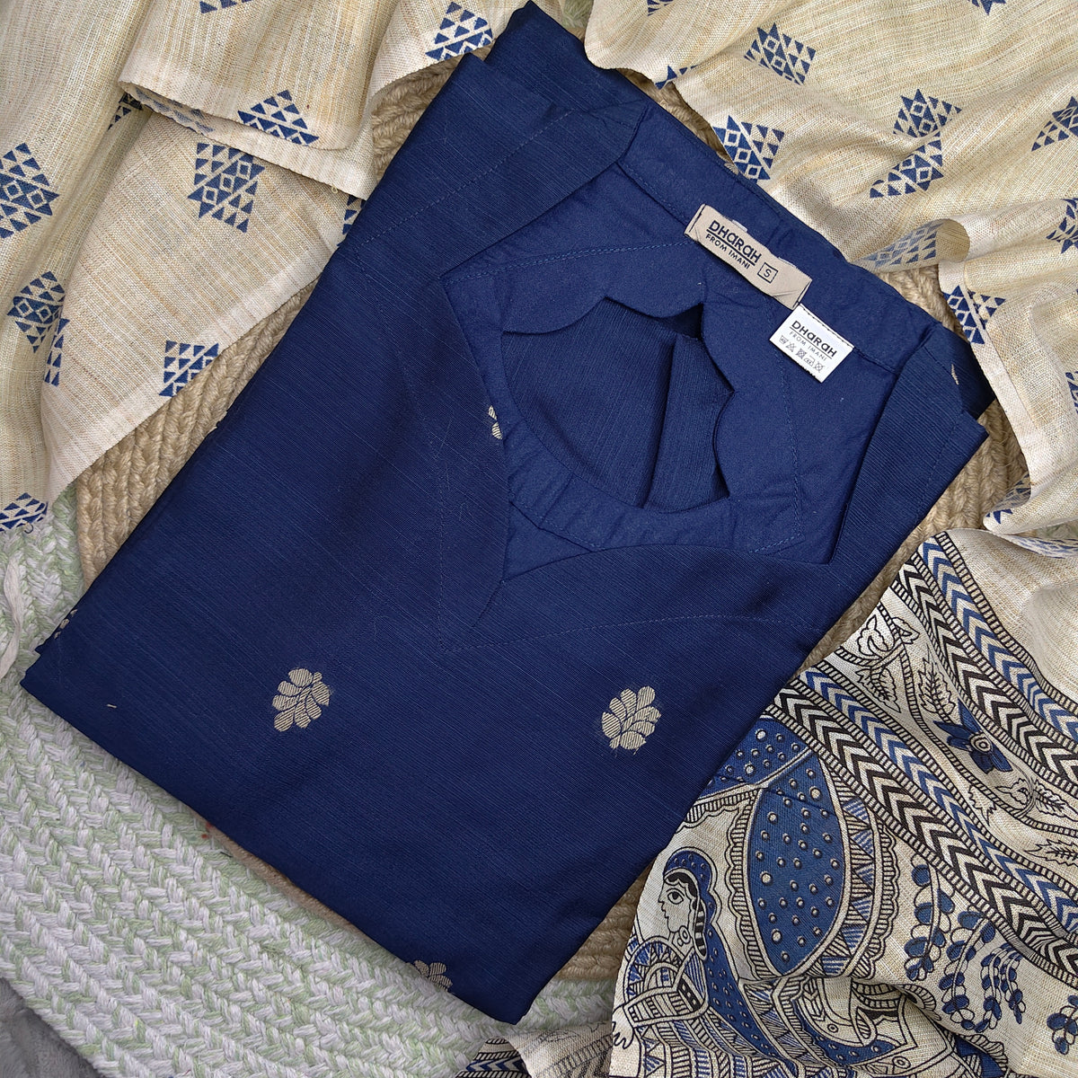 Navy Blue Salwar Suit