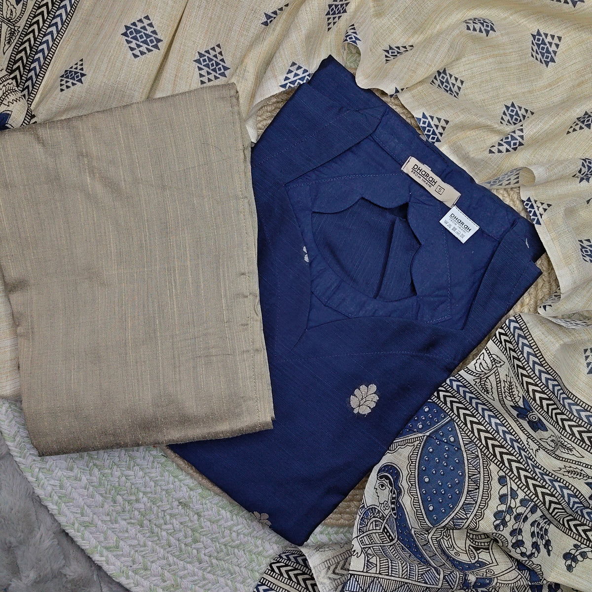Navy Blue Salwar Suit