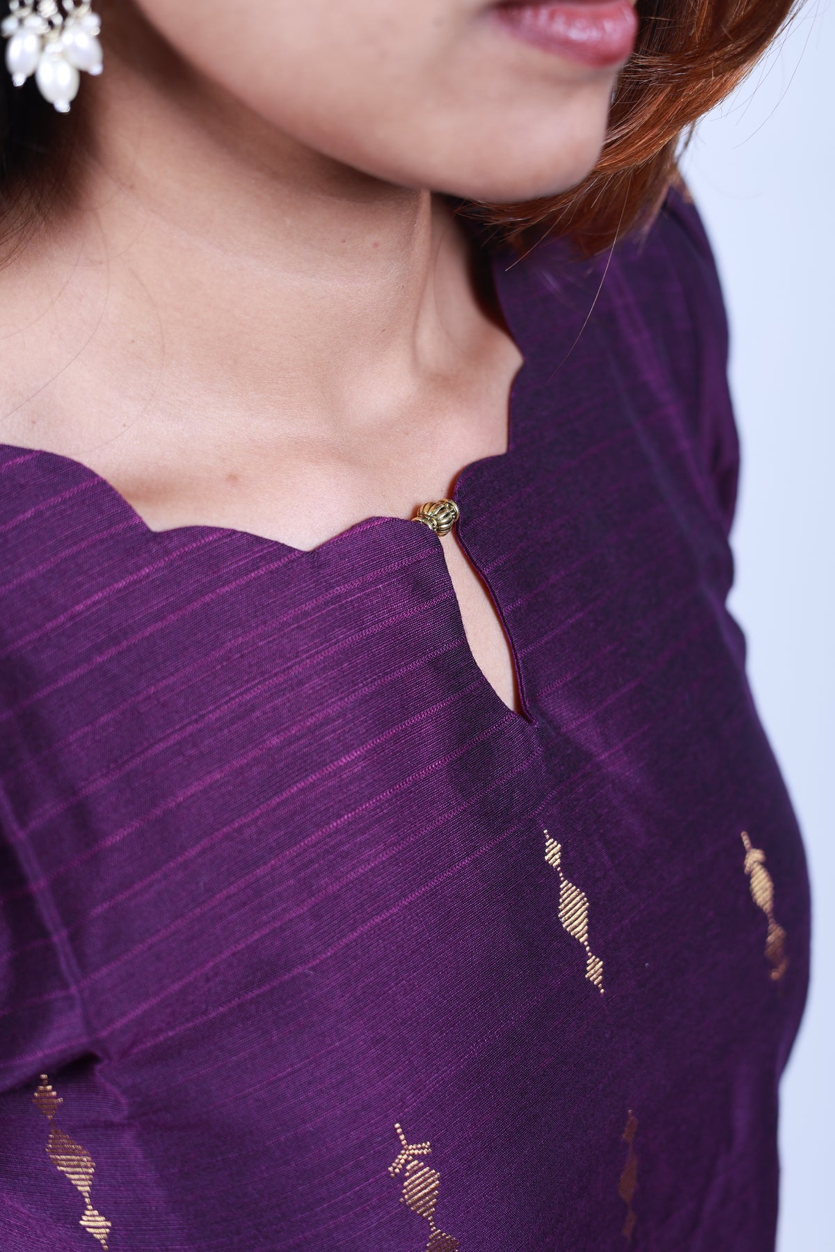 Luxe Violet Salwar Suit