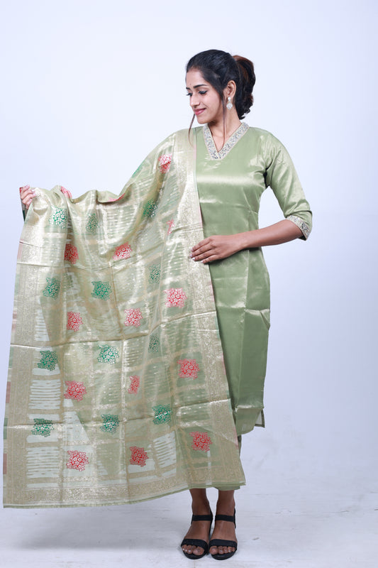 Shimmer Muslin Salwar Suit