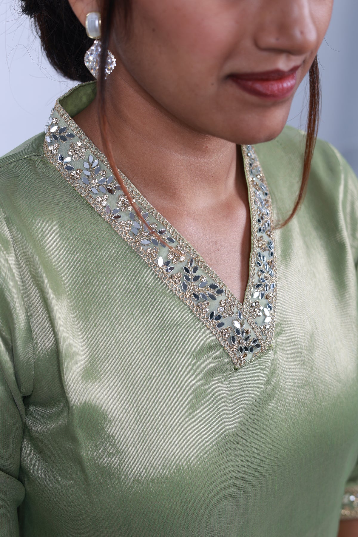 Shimmer Muslin Salwar Suit